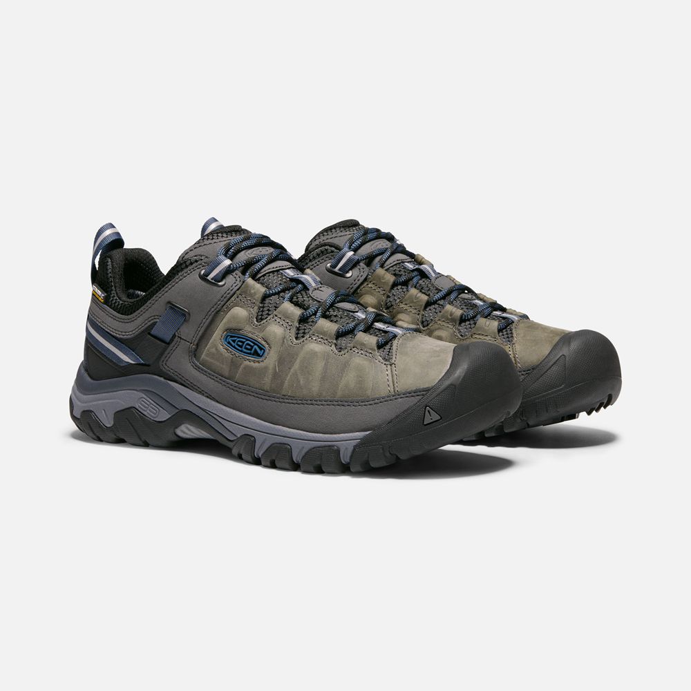 Keen Outdoor Ayakkabı Erkek Siyah Kahverengi - Targhee Iii Waterproof - Türkiye BLFU98726